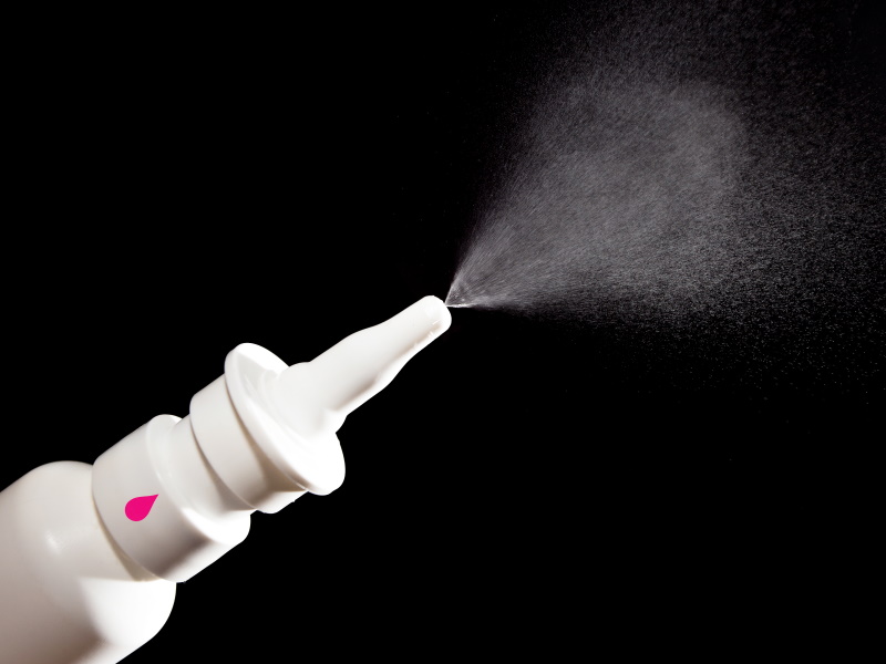 Stydy of leachable in nasal spray